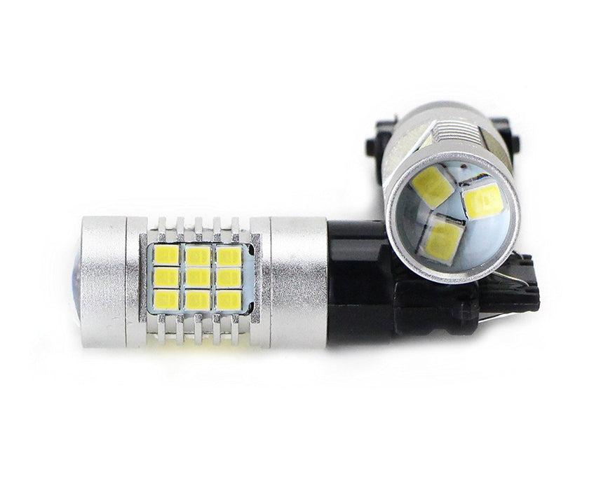 HID White 30-SMD LED Bulbs For 2011-2016 Jeep Compass For Daytime Running Lights