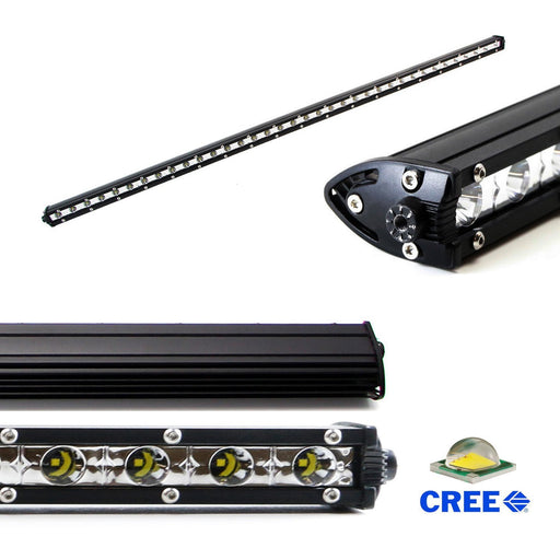 108W 36" LED Light Bar w/ Hood Scoop Bulge Mounting Wiring 14-21 Toyota Tundra