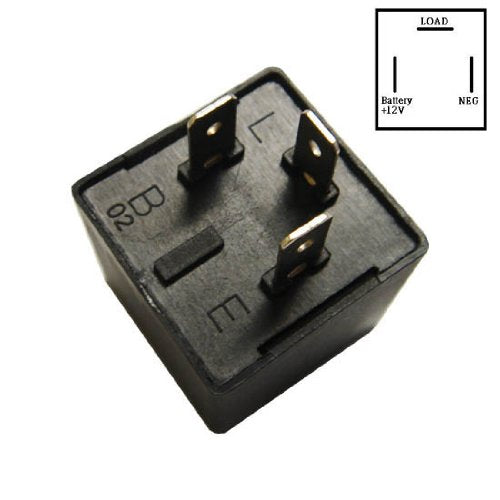 3-Pin Car Flasher Relay Fix LED Light Turn Signal Hyper Flash CF13 CF13JL EP34