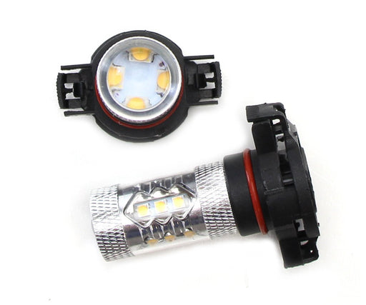 White 5202 16 x 5W High Power CREE XP-E LED Bulbs Fog Daytime Running Lights