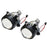 2x 3.0" H1 Bi-Xenon Projector Lens For Custom Headlights HID Conversion Retrofit