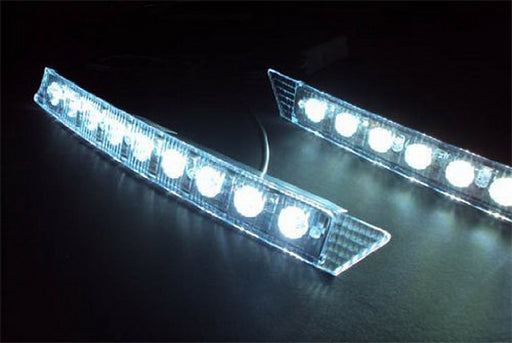 Audi A6 Q7 Style 9-LED LED Daytime Running Lights, Universal Fit For Any Car