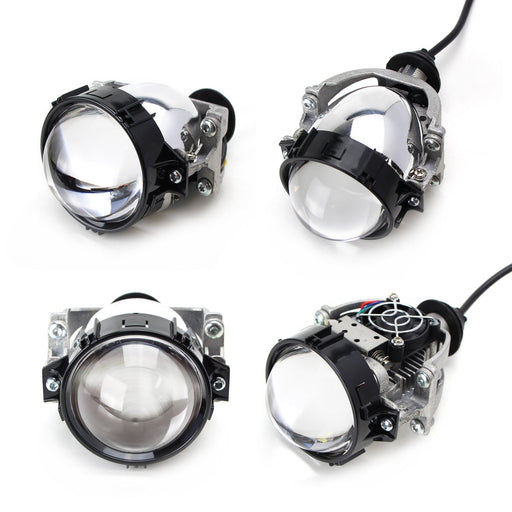 30W High Power LED Bi-Xenon Projector Lens For Headlight Retrofit Custom Upgrade