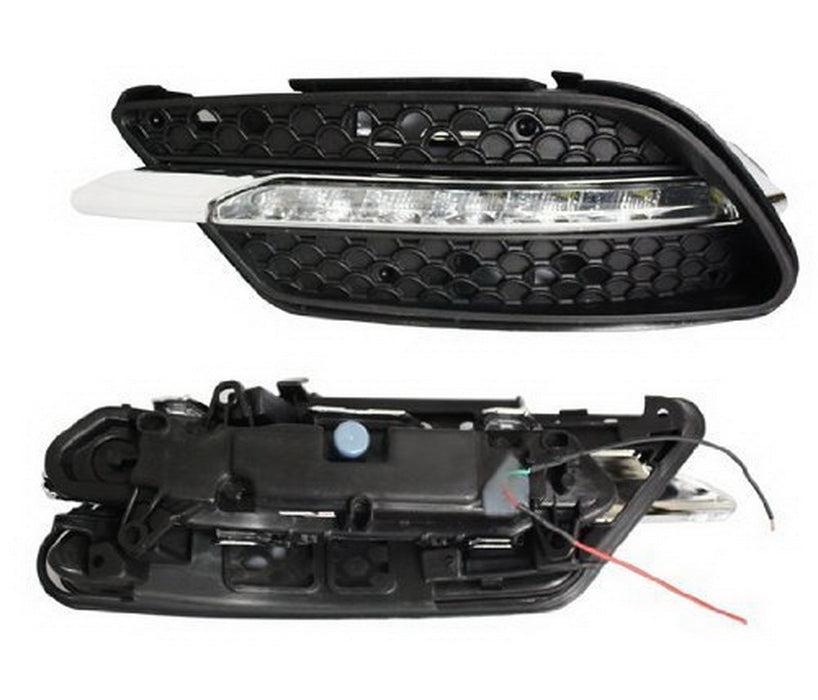 Direct Fit LED Daytime Running Lights For 08-10 Mercedes W204 C-Class Sports Pkg