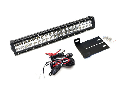 120W 20" LED Light Bar w/ Bumper Mount Bracket/Wirings For 08-10 Ford F250 F350