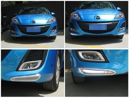 Direct Fit White LED Daytime Running Lights DRL For 2010-13 Mazda3 Mazdaspeed3