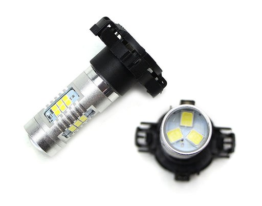 High Power CAN-bus 21-SMD PY24W White LED Bulbs For BMW Front Turn Signal Lights