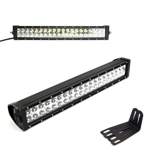 Strobe Function Lower Grill LED Ligth Bar w/ Bracket Wire For RAM 2500 3500...