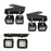 80W CREE LED Pod Lights w/ Lower Bumper Brackets, Wirings For 10-14 Ford Raptor