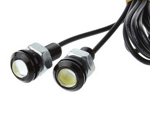 High Power Bolt-On LED Eagle Eyes For Parking Light, Fog Lights, Xenon White-iJDMTOY