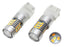 White/Amber High Power 28-SMD 3157 Switchback LED Bulbs For Turn Signal Lights