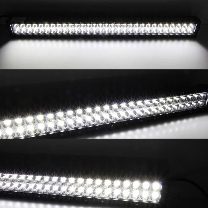 180W 30" LED Light Bar w/ Lower Bumper Bracket, Wiring For 16-up Toyota Tacoma