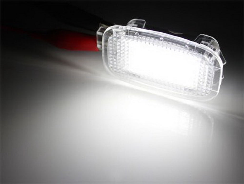 White Exact Fit LED Lamps For Mercedes Side Door, Foot Area, Vanity, Trunk Light