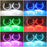 RGBW Color LED Angel Eyes Halo Rings For BMW E46 3Series, 07-14 Silverado Sierra