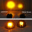 5pc Black Smoked Lens Amber LED Cab Roof Marker Running Lights For Truck SUV 4x4