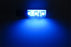 3-SMD Blue LED Strip Lights For Cup Holder Gauge Cluster Glove Box Foot Area