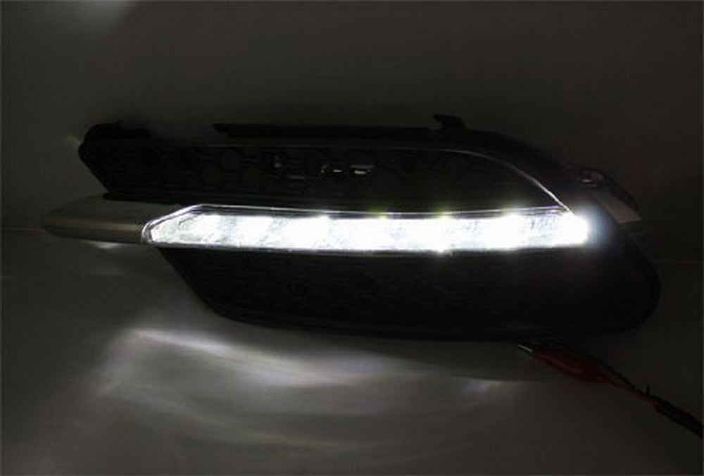 Direct Fit LED Daytime Running Lights For 08-10 Mercedes W204 C-Class Sports Pkg