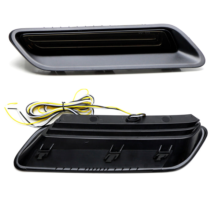 Performance Hood Scoop Replace Switchback/Sequential LED DRL For RAM 1500 Sport