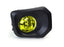 Complete Yellow Lens Fog Light Kit w/Bezel Covers Wiring For 16-up Toyota Tacoma