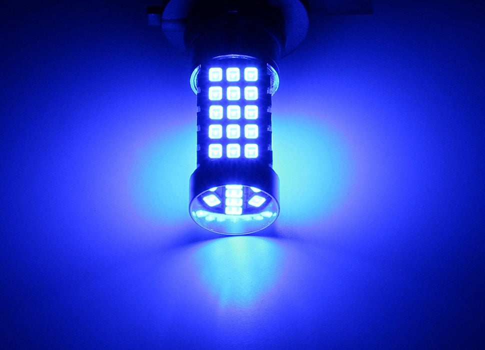 Deep Blue 69-SMD 5202 5201 LED Replacement Bulbs For DRL or Fog Lights