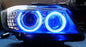 Xenon Headlight RGB 7-Color LED Angel Eyes Kit For BMW 07-13 E82/E88 1M 1-Series