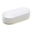 Gloss White Fob Shell Cover For FIAT 500 500L 500X Abarth 3-Button Folding Key