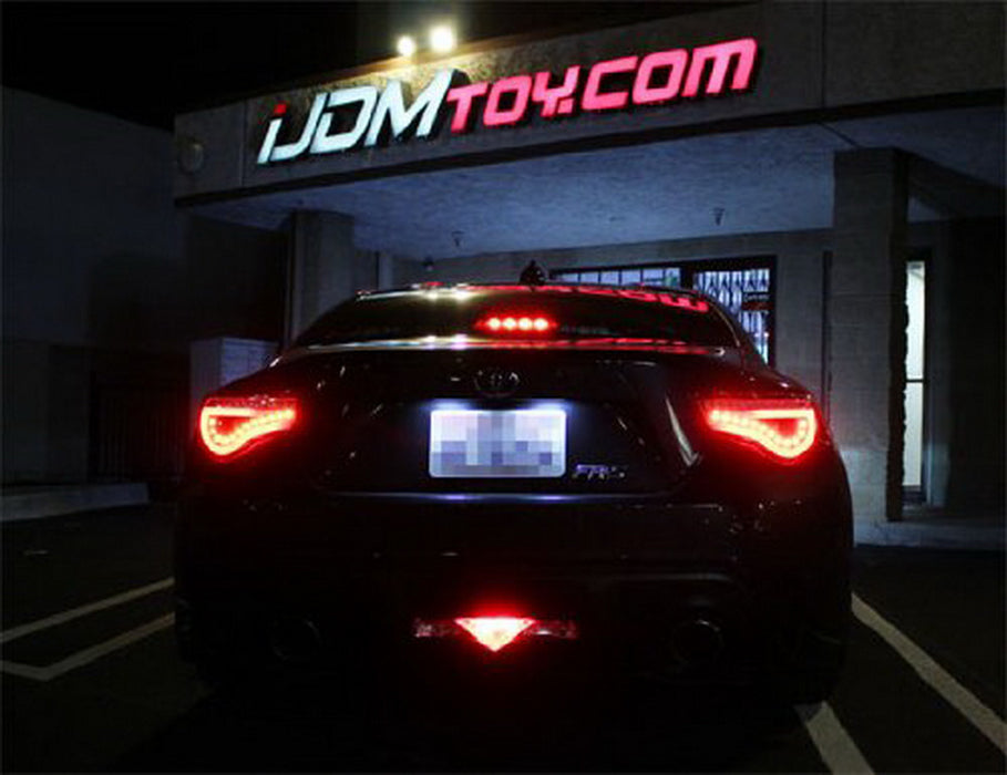 Red LED 4th Brake Light DIY Conversion Kit For Scion FR-S Subaru BRZ & More