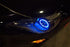 RGB Multi-Color LED Angel Eyes Halo Rings Kit For Scion FRS Subaru BRZ Headlight