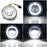 20W CREE LED Halo Ring Daytime Lights / Fog Lamps For Impreza WRX STi Forester