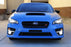 JDM S4 LED DRL Fog Light Bezels & Smoked Rear Foglight For 15-17 Subaru WRX STi