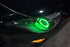 RGB Multi-Color LED Angel Eyes Halo Rings Kit For Scion FRS Subaru BRZ Headlight