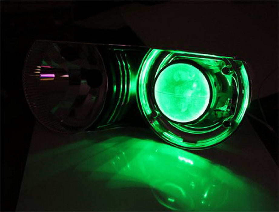 Exotic Green Devil Demon Eye LED Strips Module For Projector Headlights Retrofit