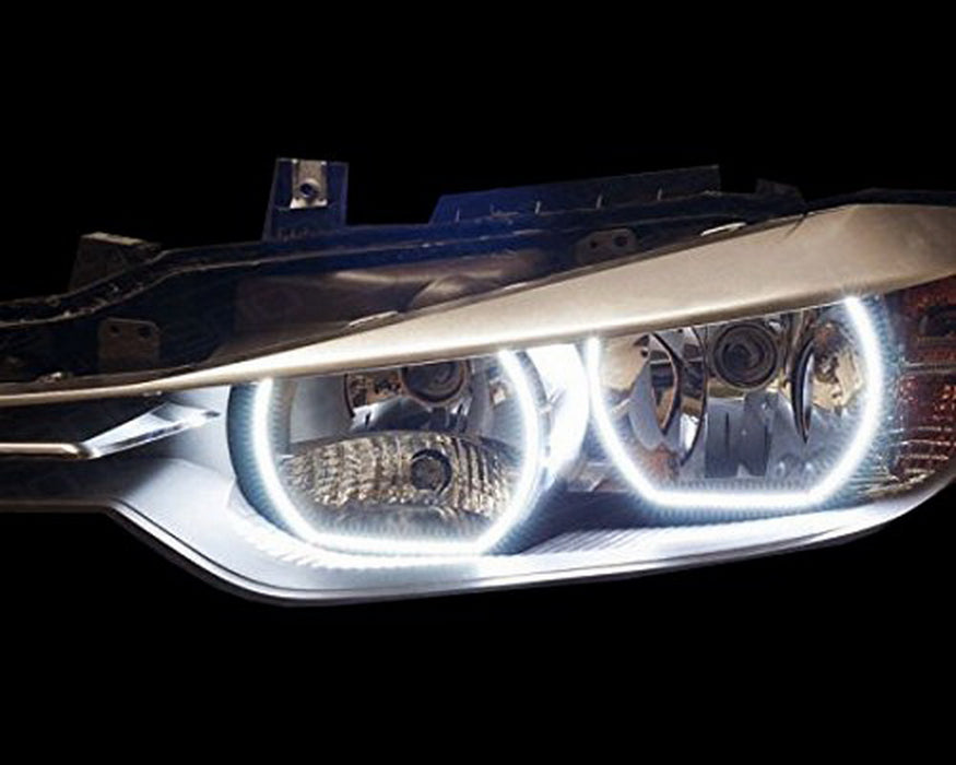 DTM Style LED Angel Eyes Halo Rings For BMW 1 2 3 4 5 Series Headlight Retrofit