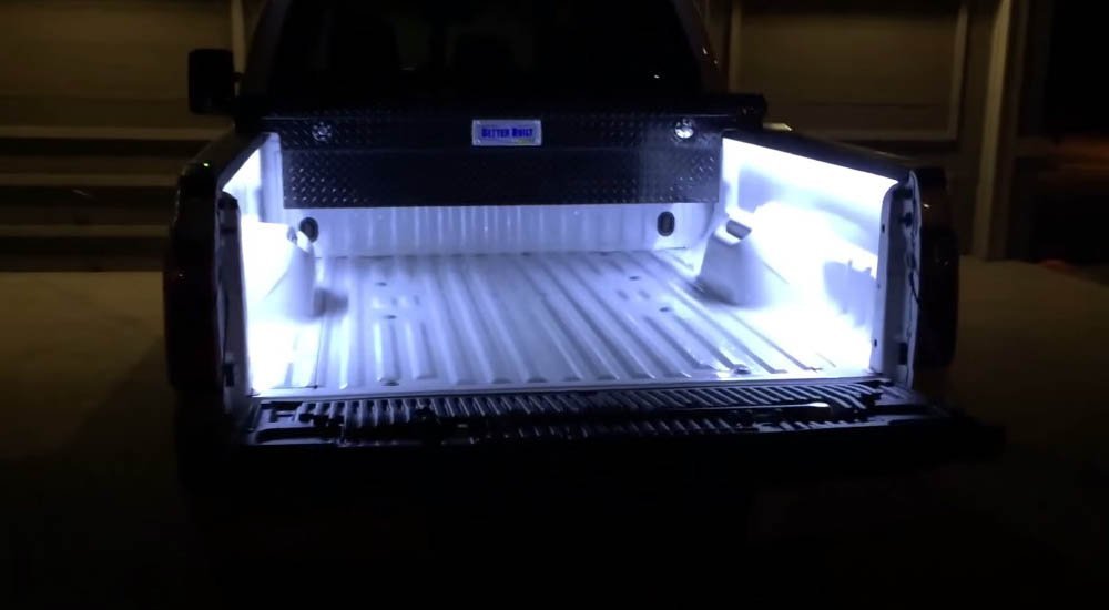 Universal Fit Xenon White 10-pcs 90-LED Truck Bed Cargo Area LED Lighting Kit