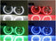 RGBW Multi-Color LED Angel Eyes Halo Rings For BMW E36 E46 E38 E39 3 5 7 Series