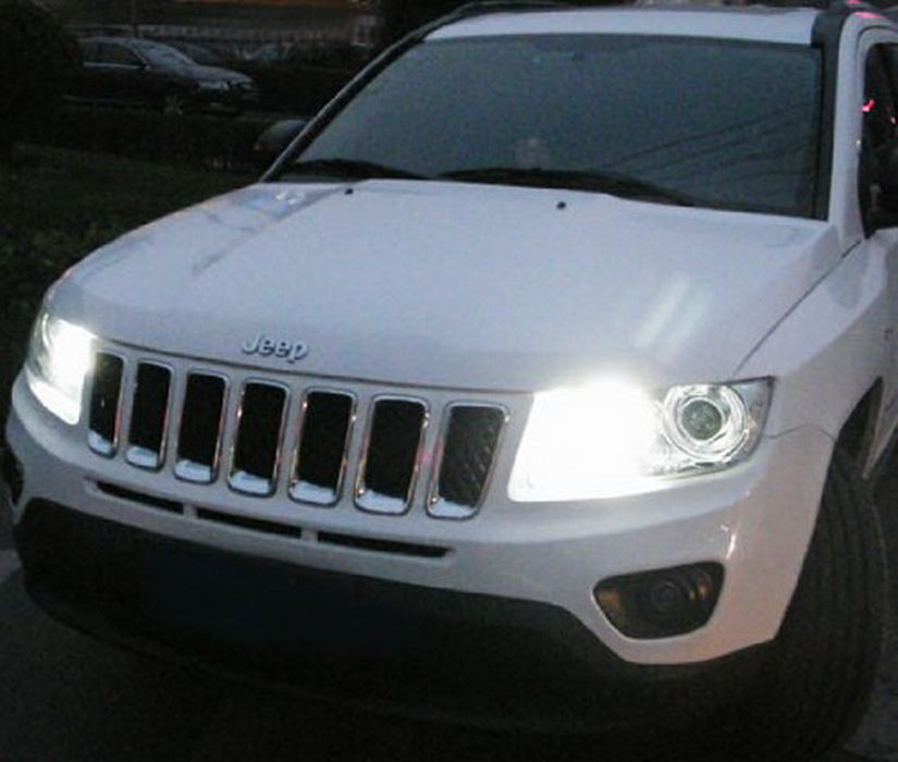 HID White 30-SMD LED Bulbs For 2011-2016 Jeep Compass For Daytime Running Lights