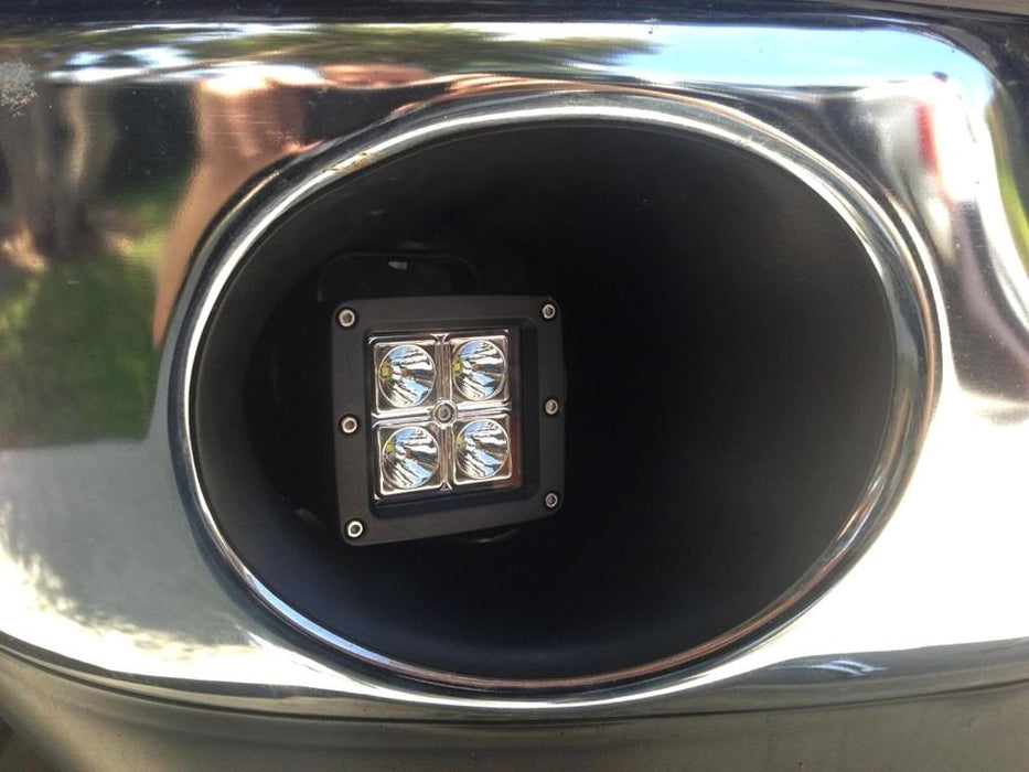 40W CREE LED Pods w/ Foglights Location Bezel Covers, Wirings For 2007-13 Tundra