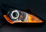 Even Illuminating White/Amber Switchback LED Strip Lights For Headlight Retrofit