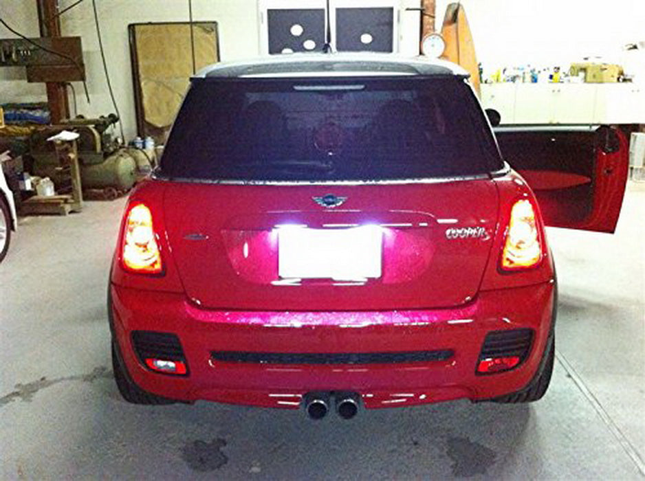 Direct Fit White LED License Plate Lights Lamps For MINI Cooper MKI R50 R52 R53