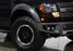 Amber 80W CREE LED Pods w/ Lower Bumper Brackets, Wiring For 10-14 Ford Raptor