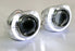 3.0" H1 Bi-Xenon Projector Lens w/ S-MAX LED Halo Ring Shrouds For Headlights