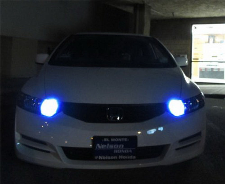 Blue 9005 68-SMD LED Bulbs For High Beam Daytime Running Light DRL Driving Lamp