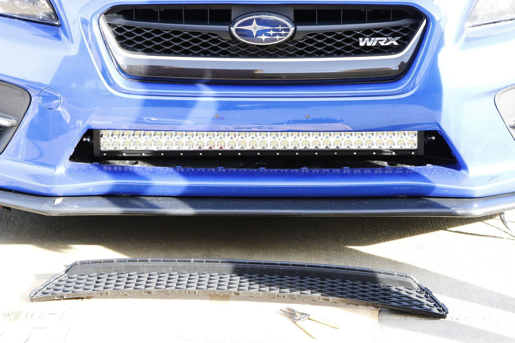 180W 30" LED Light Bar w/ Lower Bumper Bracket, Wirings For 15-18 Subaru WRX STi