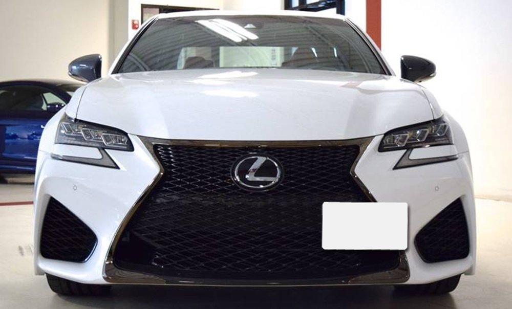 Front Bumper Tow Hook License Plate Mount Bracket For Lexus RC RC-F GS LS RX