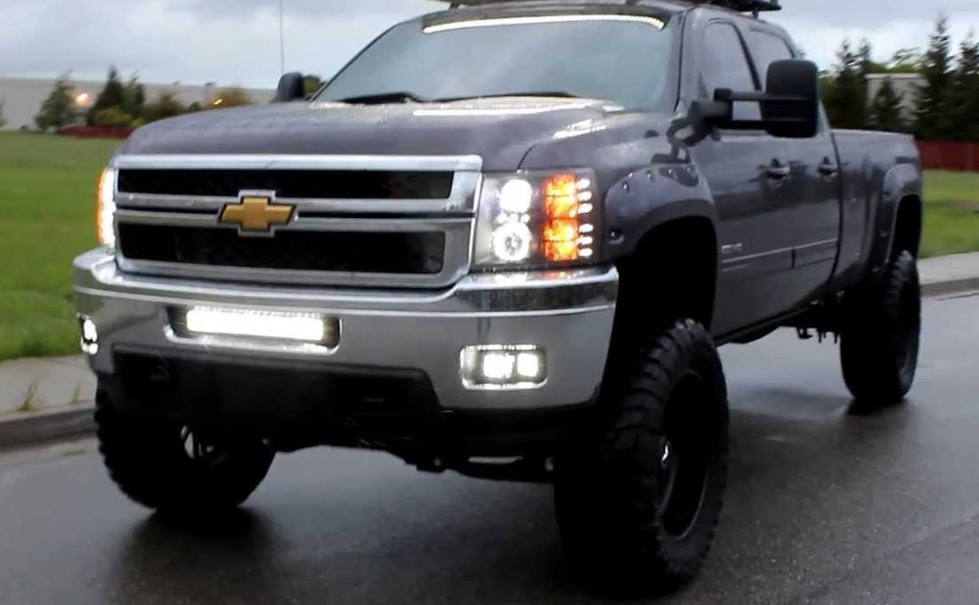 80W CREE LED Pods w/ Foglight Location Bracket/Wirings For 07-14 Chevy Silverado