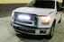 54W 20" LED Light Bar w/ Hidden Behind Grille Mount Bracket For 15-up Ford F150