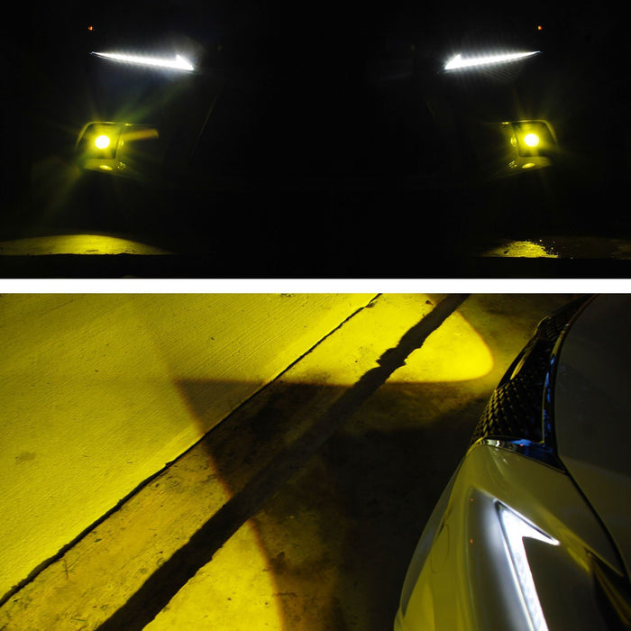 Direct Fit JDM 15W Projector Yellow LED Fog Light Kit For 14-16 Lexus IS F-Sport