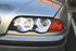 Switchback Dual-Color LED Angel Eye Halo Rings For BMW 3 5 7 Series Headlight