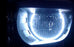 Headlight Retrofit Xenon White LED Angel Eye Halo Rings For 2010-13 Chevy Camaro