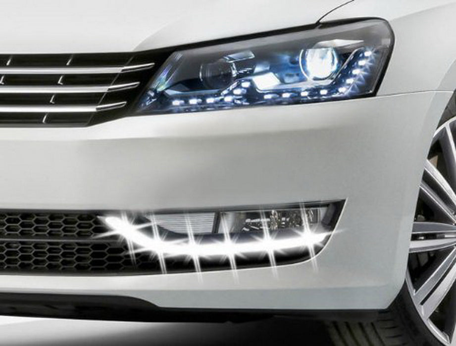 Switchback Color LED Daytime Running Lights DRL Kit For 12-16 Volkswagen Passat